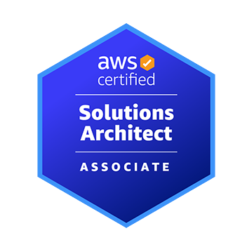 AWS Certified Solutions Architect Associate badge